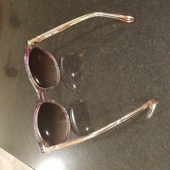 💕THIERRY LASRY💕 Swappy V165 Cat Eye Sunglasses Vintage Pink Acetate Gradient - Picture 13 of 16